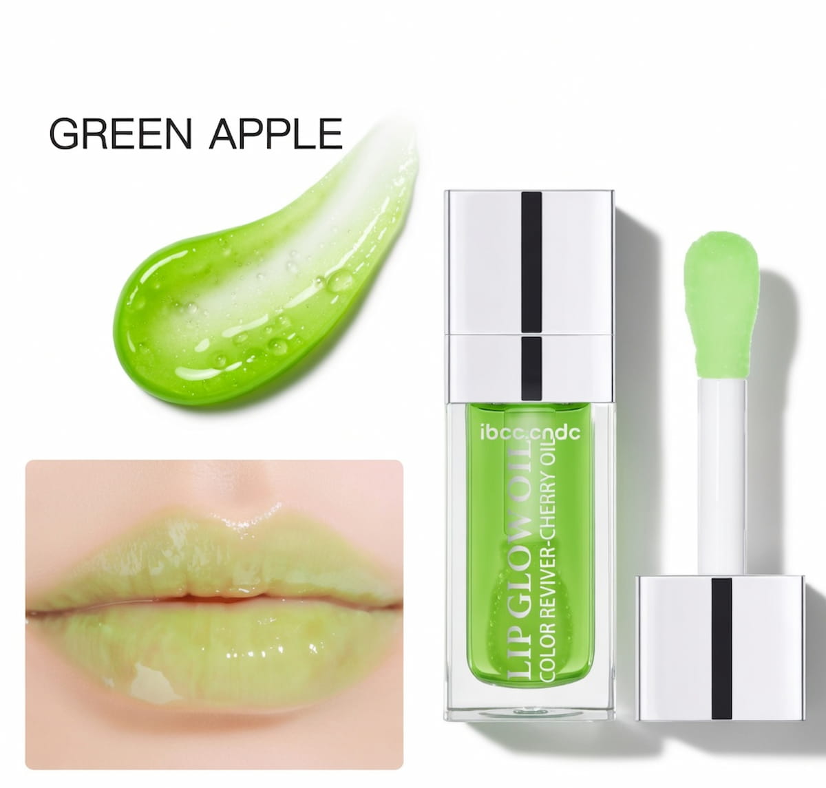 Moisturizing lip gloss oil with a volumizing effect