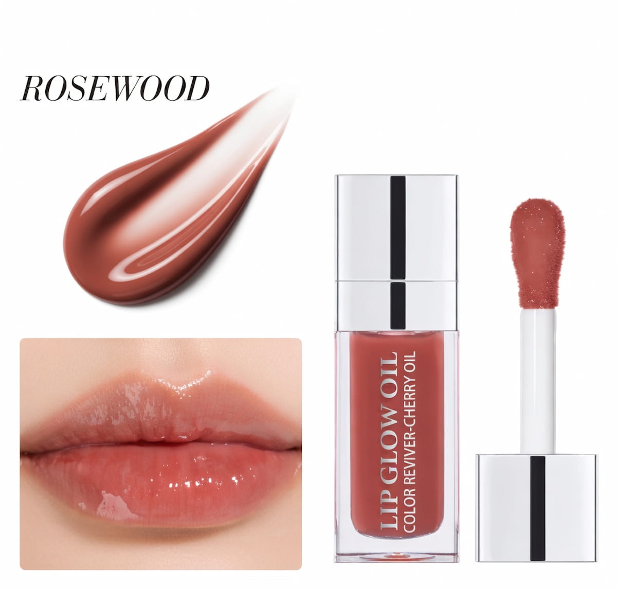 Moisturizing lip gloss oil with a volumizing effect